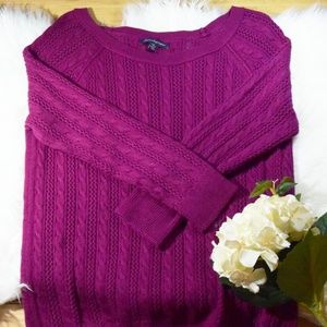 American Eagle Purple Sweater